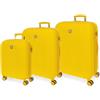 MOVOM Riga Set di valigie, taglia unica, giallo, Taglia unica, Set di valigie