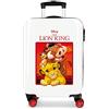 Disney Il Re Leone Trolley cabina Rosso 37x55x20 cms Rigida ABS Chiusura a combinazione numerica 34L 2,6Kgs 4 doppie ruote Bagaglio a mano