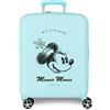 Disney Valigia da cabina Disney Minnie You are Magic Blu 40x55x20 cm ABS rigido Lucchetto TSA integrato 38.4L 2.82 kg 4 doppie ruote bagaglio a mano