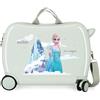 Disney Frozen Valigia per Bambini Rigida in ABS con Chiusura a Combinazione Laterale, 4 Ruote - Bagaglio a Mano | Joumma Bag