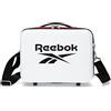 Reebok Maveryck Borsa da toilette adattabile con tracolla Rosso 29x21x15 cm ABS rigido 9.14L 0.6 kg