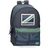 Pepe Jeans Tom Zaino a doppio scomparto per laptop 15.6 Blu 31x44x15 cm Poliestere 23.87L