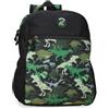 Movom Raptors Zaino Scuola Nero 27x33x11 cm Poliestere 9,8L, Nero, Zaino scuola
