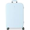 Enso Annie Valigia media Turchese 48x70x28 cm ABS rigido Chiusura TSA integrata 79L 4,32 kg 4 Doppie ruote