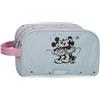 Disney Joumma Bags Mickey & Minnie Kisses Astuccio Scuola, Astuccio per bambini, organizzare e trasportare le matite e le penne., blu, Trousse