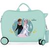 Disney Frozen Valigia per Bambini Rigida in ABS con Chiusura a Combinazione Laterale, 4 Ruote - Bagaglio a Mano | Joumma Bag