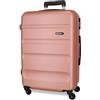 ROLL ROAD Flex Valigia Grande Nude 51x75x28 cm Rigida ABS Chiusura a combinazione laterale 91L 3,96 kg 4 Ruote, Rosa, Taglia unica, Valigia grande