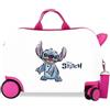 Disney Joumma Disney Adorable Stitch Valigia per bambini Bianco 45 x 31 x 20 cm Rigido 1,8 kg Chiusura a combinazione laterale ABS 1,8 kg 27,9 L Bagaglio a mano, bianco, Taglia unica, Valigia per bambini