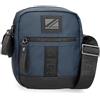 Pepe Jeans Hoxton Borsa a tracolla Piccola Blu 15x19x6 cm Poliestere, blu, Taglia unica, Borsa a tracolla piccola