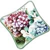 Brandani 51193 DECORATION FLORA CERAMICA/SUGHERO, decori floreali, delicate ortensie e foglioline, No Lavastoviglie, No Microonde, No Forno, No Freezer, cm 20x20