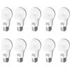 Jandei - 10 x Lampadina LED E27 A60 da 10W equivalente a 80W, 330° di apertura, luce bianca neutra 4200K. Perfetto per Soggiorni, Camere da Letto, Corridoi, Uffici, Case, Cucine. Risparmio energetico.