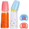 DIELOVEHUA Accessori per Bambole, 2 Pezzi Biberon Magico per Bambole, 2 Pezzi Ciuccio per Bamboles, Biberon Giocattolo, Adatto a Bambini di Età Superiore a 3 Anni