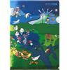 Pokémon Center PC424 Pokemon Center POKECOLOGY A4 Clear File Rhythm of Life Japan
