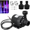 BAIFULAI Pompa dell'acqua brushless, DC 12 V, 800 l/h, 5 m, pompa sommergibile, in ceramica, nucleo della pompa, mini pompa per anfibi per acquari, fontane, stagno