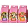 MULTIFIT Set Prova Multigusto 3x100G MultiFit Snack per Roditori MIX MULTIGUSTO