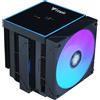 ITEK Dissipatore Ad Aria itek ICY-6HATP 2x120mm RGB Nero