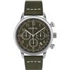 Breil Orologio UOMO OUTRIDER quadrante MONO-COLORE VERDE movimento CRONOGRAFO QUARZO e CINTURINO PELLE VERDE TW2059