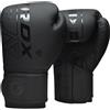 rdx Guantoni da boxe in Maya Hide di alta qualità