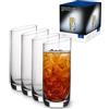 Villeroy & Boch Newmoon Servizio Bicchieri Bicchiere da Long Drink Eleganti e Contemporanee, Cristallo, Lavabili In Lavastoviglie, Trasparente, 4 Pezzi