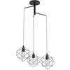 Eglo STRAITON Lampadario a Sospensione, Nero