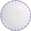 Villeroy & Boch - Fleur bleu piatto da colazione blu, lavabile in lavastoviglie, utilizzabile nel microonde, piatto da dessert, piatto piccolo da colazione, piatto per torte, Porcellana Premium
