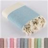 Stark und Weich LUCIDUS Telo Mare -100% Cotone Turco, Asciugamano Antisabbia e Asciugatura Rapida 100 x 200 cm- Leggero e Salvaspazio, Perfetto per Spiaggia, Viaggio, Bagno, Campeggio, Yoga (Turchese Vivo)