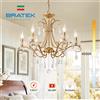 Bratek Lampadina LED E14 6W Fiamma Filamento Vintage | Stile, Risparmio Energetico, Lunga Durata e Luce Brillante Luce Naturale