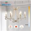 Bratek Lampadina LED E14 6W Fiamma Filamento Vintage | Stile, Risparmio Energetico, Lunga Durata e Luce Brillante Luce Fredda