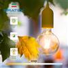 Bratek Lampadina LED E27 8W Globo Filamento Vintage | Stile, Risparmio Energetico, Lunga Durata e Luce Brillante Luce Naturale