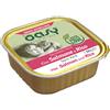 OASY 100 gr Oasy Alimento Completo Cibo Umido Delizioso Patè Adult per Gatti Adulti Castrati o Sterilizzati con Salmone e Riso in Vaschetta