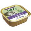 OASY 100 gr Oasy Alimento Completo Cibo Umido Delizioso Patè Adult per Gatti Adulti Ricco di Tacchino in Vaschetta Grain e Gluten Free