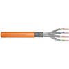 Digitus DK1743VH1 Cavo, Arancione, Simplex - LSZH-3 - Dca, Cat-7 - S-FTP - 100m