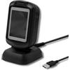 QOLTEC Scanner di codice a barre Qoltec 50864 da tavolo 1D, 2D, USB [MGQOLCKS0050864]