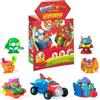 SUPERTHINGS RIVALS OF KABOOM SUPERTHINGS Legends - Power Squad. Super Pack dei personaggi più leggendari di SuperThings. Include 6 SuperThings, 2 PowerJets, 1 MegaVehicle e 1 SuperThing ultra aro. Prodotti della serie 1-9