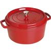 STAUB La Cocotte Casseruola, Ghisa, Rosso Ciliegia, 28 cm