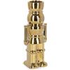 Bizzotto Vaso di Natale Walker Soldatino H 22,5 Cm 9 x 6,5 Cm Ceramica Oro