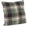 Bizzotto Cuscino di Natale Laurence Quadri 45 x 45 Cm Verde