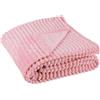 Bizzotto Plaid Rachele Natale 150 x 200 Cm Rosa
