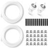 VEVOR Kit Tubo Carburante per Riscaldatore Diesel Lunghezza 5 m, Attrezzi per Parte di Ricambio per Riscaldatore da Parcheggio da 2 kW, 5 kW e 8 kW, Tubi, Filtri, Clip, Utensili Riscaldatori Auto