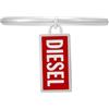 Diesel Metamorph Font DX16189315.5 - Anello da uomo in acciaio inox argentato