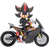 Jakks Pacific Sonic 3 Shadow Action Figure Articolata 15 cm con Moto Shadow di Jakks