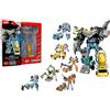 GLOBO S.P.A. ROBOT TRASFORMABILE 6IN1 CON ACCESSORI
