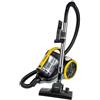 Polti Forzaspira C115_Plus, Aspirapolvere Ciclonico a Traino, Senza Sacco, Spazzola Parquet in Dotazione, Nero/Giallo