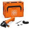 FEIN Smerigliatrice Angolare Batteria Ø125 mm, CCG18-125-12 AS, 18V, Ottima Potenza e Durata, Applicazione Universale, Motore Brushless FEIN, senza batterie e caricabatterie