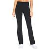 Bally Total Fitness - Pantaloni Lunghi da Donna, 86,4 cm, Colore Nero, Taglia M