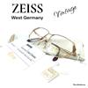 ZEISS occhiali da vista Carat 6885 4400 RARE VINTAGE80s 22kt ELECTRO GOLD PLATED