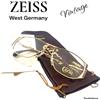 ZEISS occhiali da vista Carat 6880 4400 RARE VINTAGE 80s22kt ELECTRO GOLD PLATED