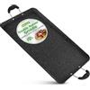 Nutrichef Doppia Piastra Cucina 50 x 30 cm in Alluminio Rinforzato, Bistecchiera Antiaderente, Manici Bakelite Termoresistenti, Compatibile Gas, Ceramica e Induzione, Carne, Verdure, Pancake e Toast