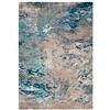 SAFAVIEH Tappeto Boho per Soggiorno, Sala da pranzo, Camera da letto - Madison Collection, A Pelo Corto, Blu e grigio, 61 X 91 cm