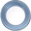 Villeroy & Boch - Boston Coloured Sottopiatto blue, piatto piano dal design elegante in filigrana con tocchi di blu, cristallo